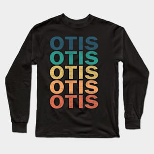 Otis Name T Shirt - Otis Vintage Retro Name Gift Item Tee Long Sleeve T-Shirt